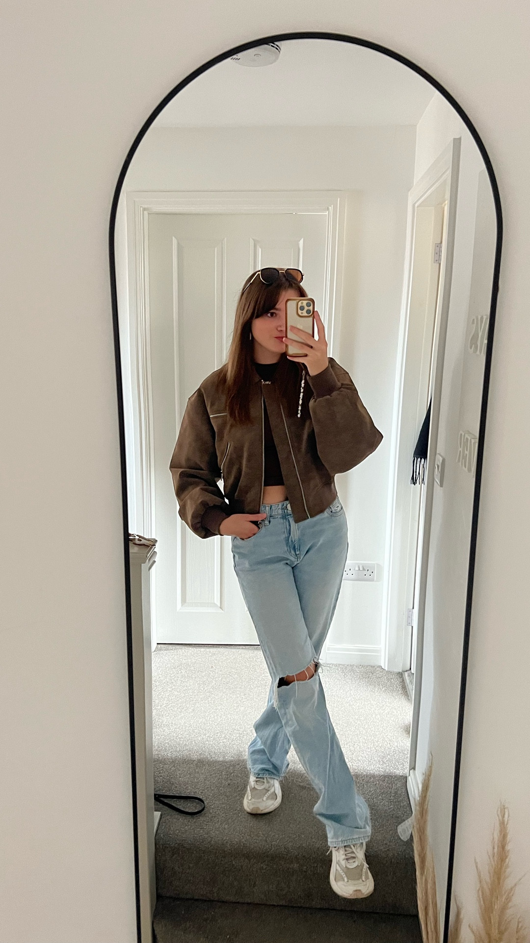 Looking for the perfect affordable casual outfit for autumn? Here she is 🍂 

This brown jacket is the perfect addition to your autumn wardrobe!! I can’t wait to style it all autumn/winter 😍 

Happy autumn girlies 🫶🏻



#LTKautumn #LTKuk #LTKstyletip