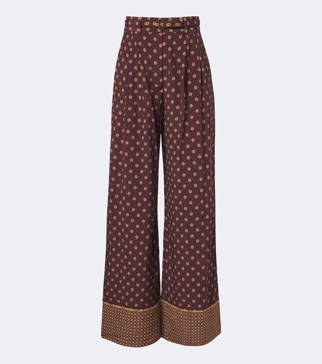 Belted printed wide-leg pants | Mytheresa (US/CA)