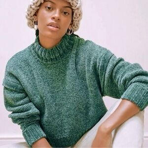 Urban Outfitters Chenille Knit Cropped Sweater | Poshmark