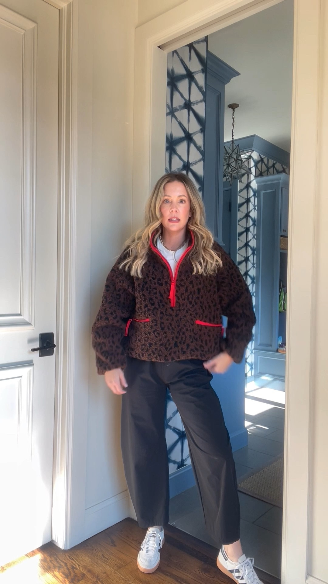 Amazon leopard fleece wearing size medium runs oversized
Amazon barrel pants so cute. I love how these fit wearing size small


#LTKgrwm #LTKootd #LTKmomlife