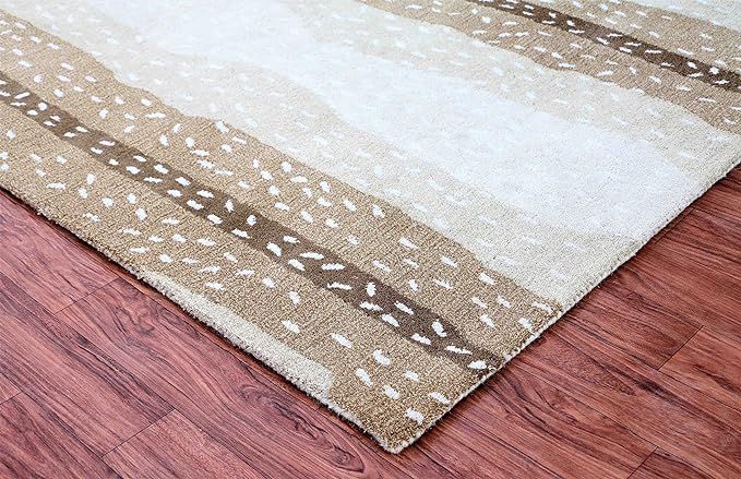 BD Designs 2.6" x 8' Antelope Animal Runner Traditional Persian 100% Wool Rugs & Carpet | Amazon (US)