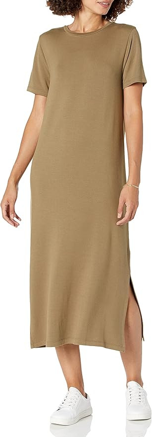 The Drop Women's Cora T-Shirt Midi Dress | Amazon (US)