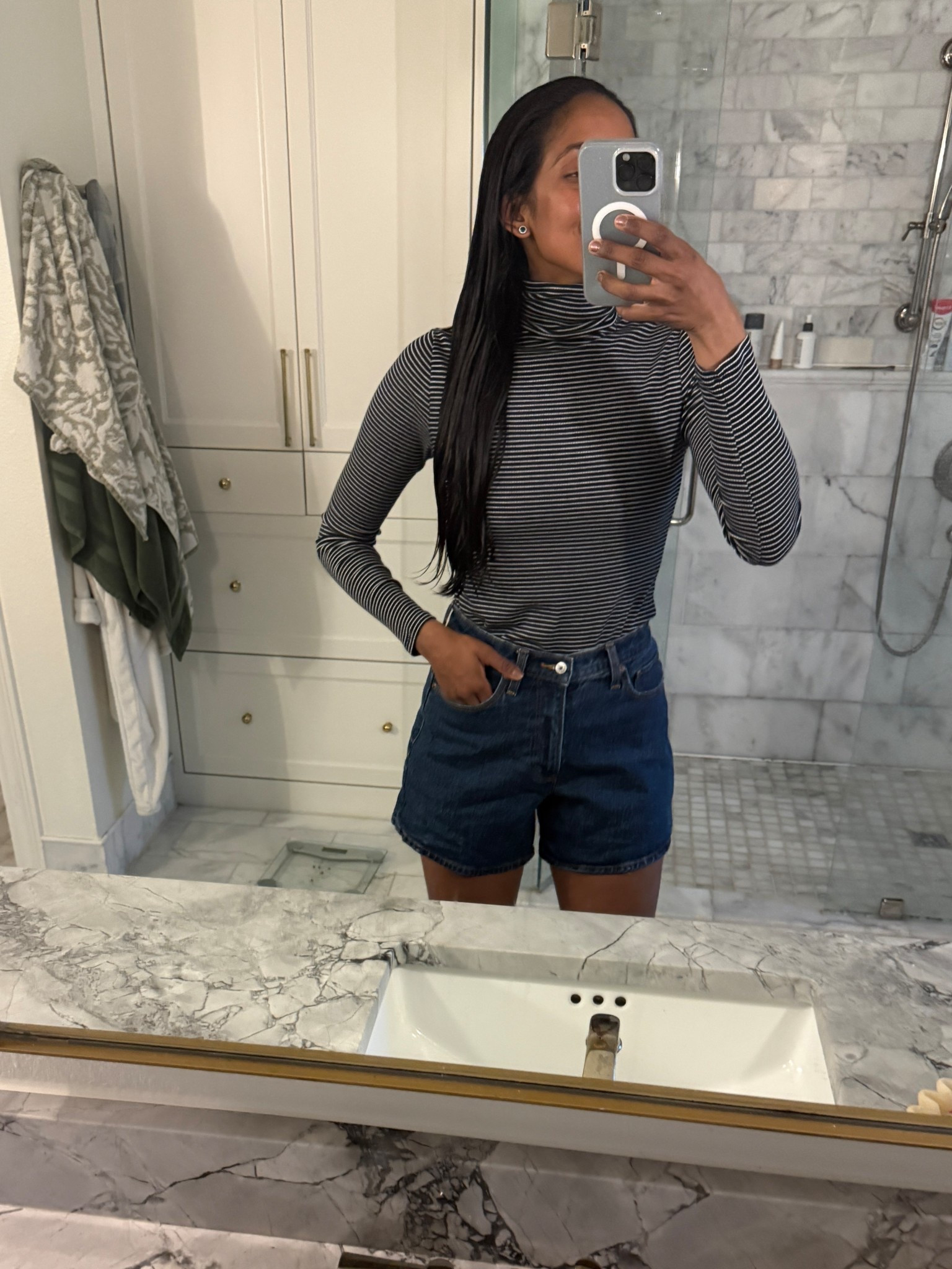 The all time best Jean shorts. As a mom of four— I’m obsessed. 

#LTKmomlife #LTKootd