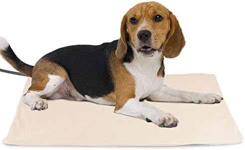 NICREW Pet Heating Pad for Dogs and Cats, Heated Pet Mat with Steel-Wrapped Cord and Soft Fleece ... | Amazon (US)