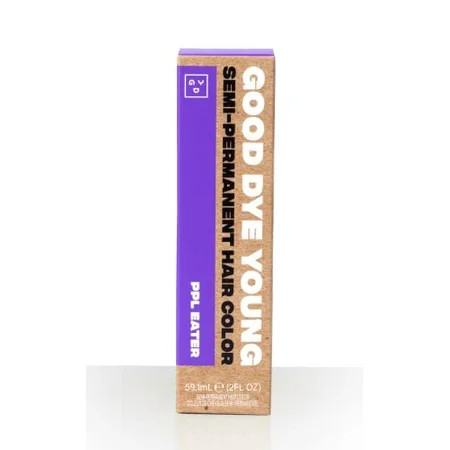 Good Dye Young Streaks and Strands Semi Permanent Hair Dye (PPL Eater Purple) - UV Protective Tempor | Walmart (US)