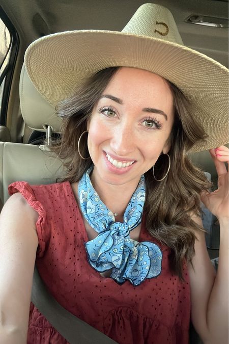Western outfit for a day at Round Top! The scarf was my nanas/vintage! 

#LTKSeasonal