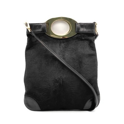 Auth Valentino Garavani Cavallino Black Pony Hair Handbag/Shoulder Bag  B2289/1N | eBay US