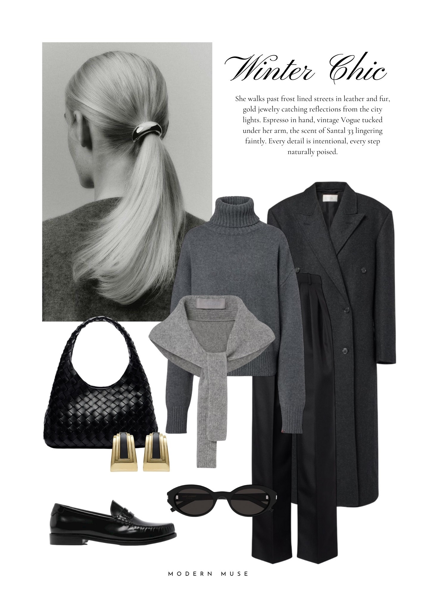Grey neutral winter chic outfit 

#LTKHoliday #LTKWorkwear #LTKootd