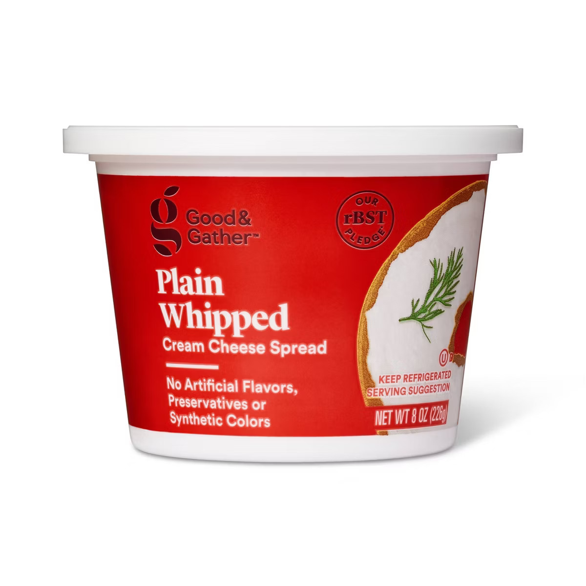 Whipped Plain Cream Cheese Spread - 8oz - Good & Gather™ | Target