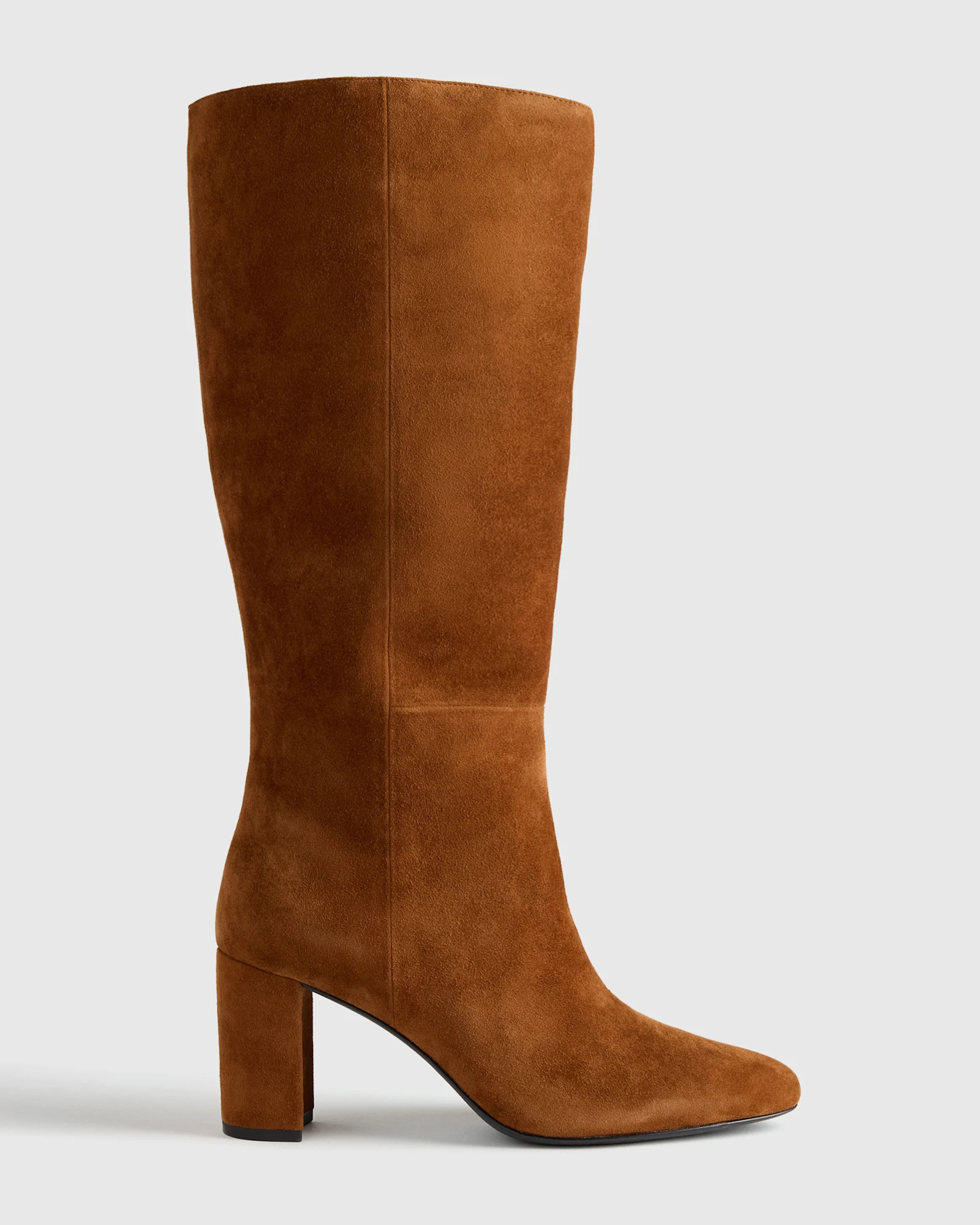 Italian Suede Block Heel Boots | Quince
