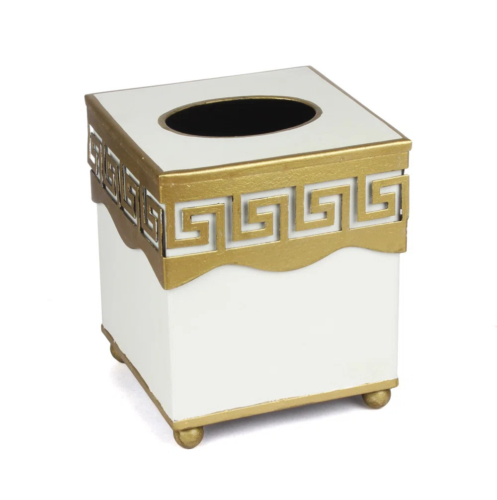 Rosdorf Park Ursae Greek Key Tissue Box Cover | Wayfair | Wayfair North America