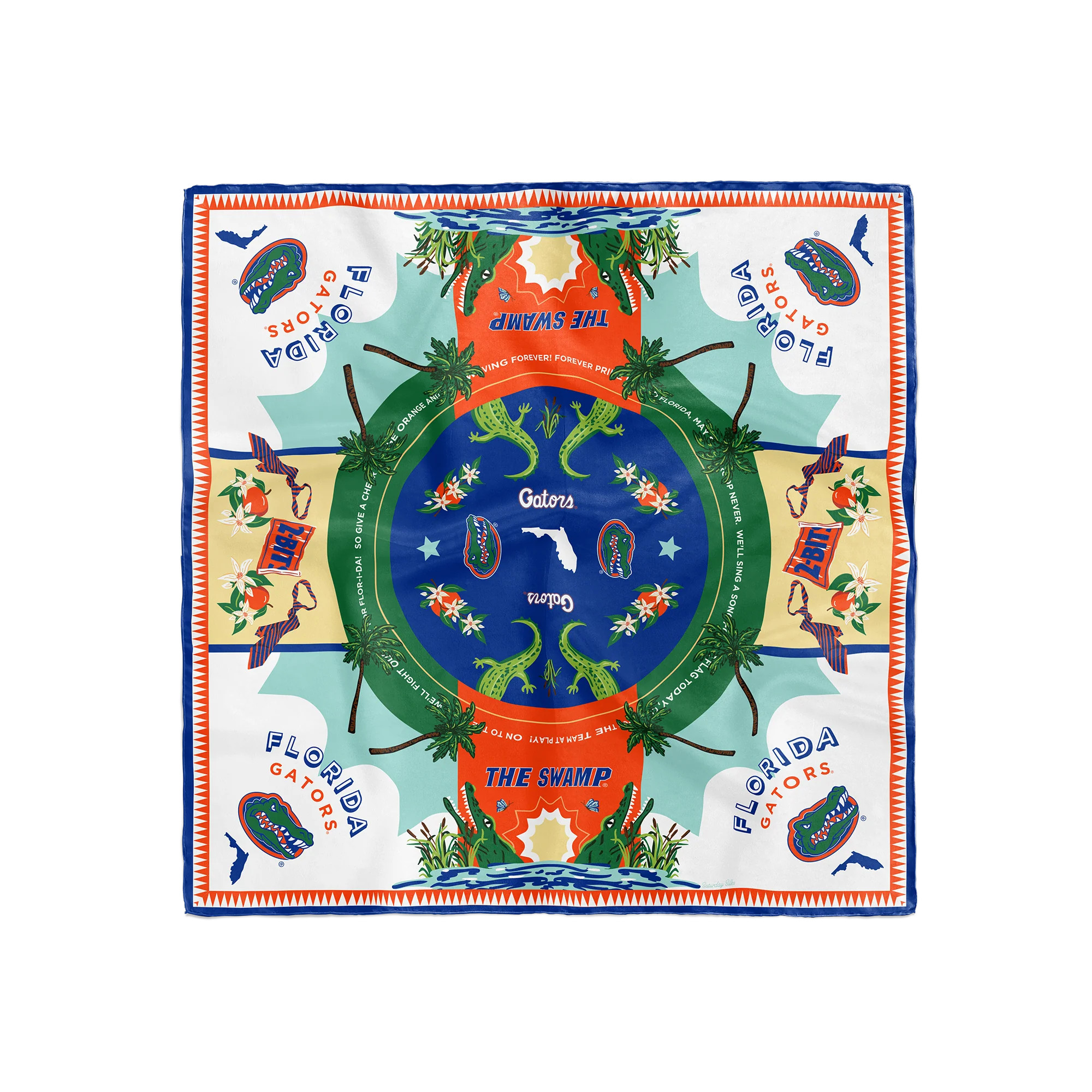 Saturday Silks Florida Gators Saturday Scarf™ - Florida Gators Saturday Scarf™ | Shop.com