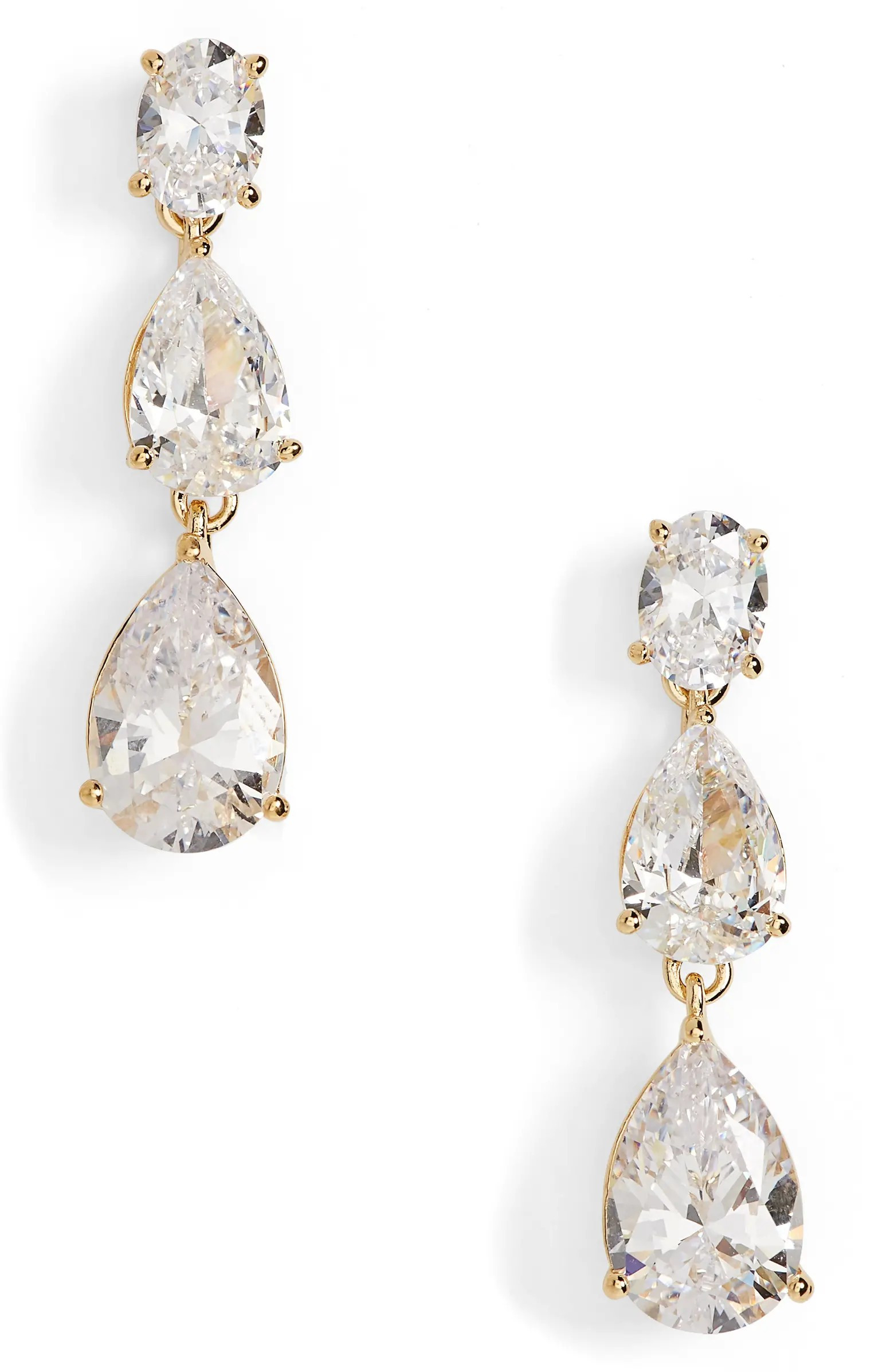 Chloe Cubic Zirconia Drop Earrings | Nordstrom
