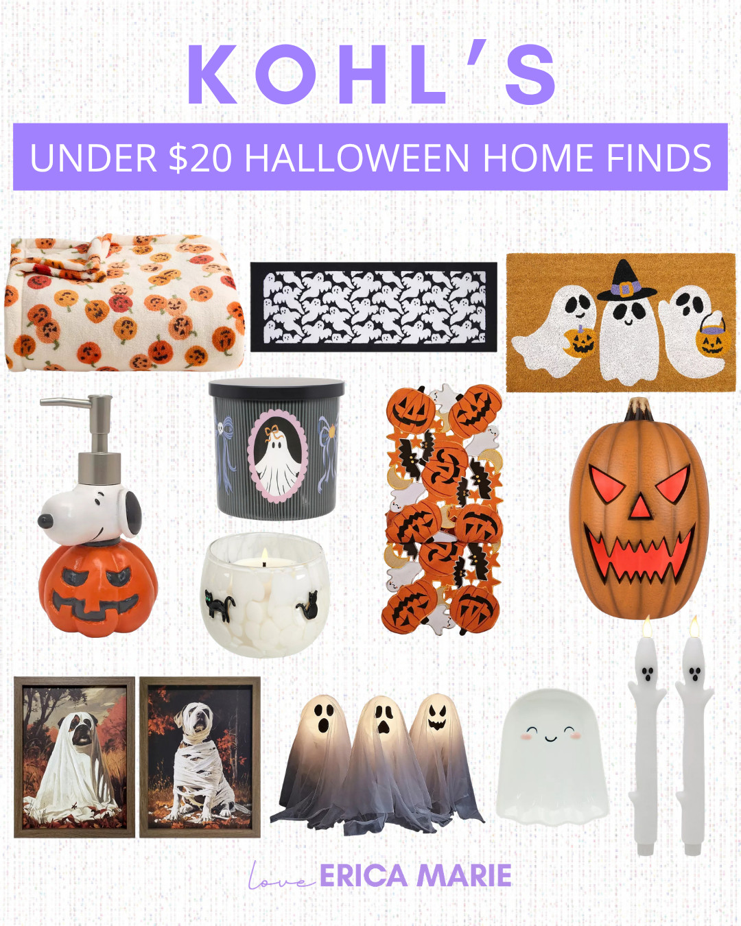 Get ready for spooky season with these cute Halloween home finds! Whether you want to deck out your living room, bedroom, or entryway, these pieces are such a great addition to your festive Halloween decor.

#HalloweenDecor #SpookySeason #HalloweenFinds #FallDecor #CozyHome #FestiveDecor #HomeDecor 

 #LTKSeasonal #LTKHome #LTKSaleAlert