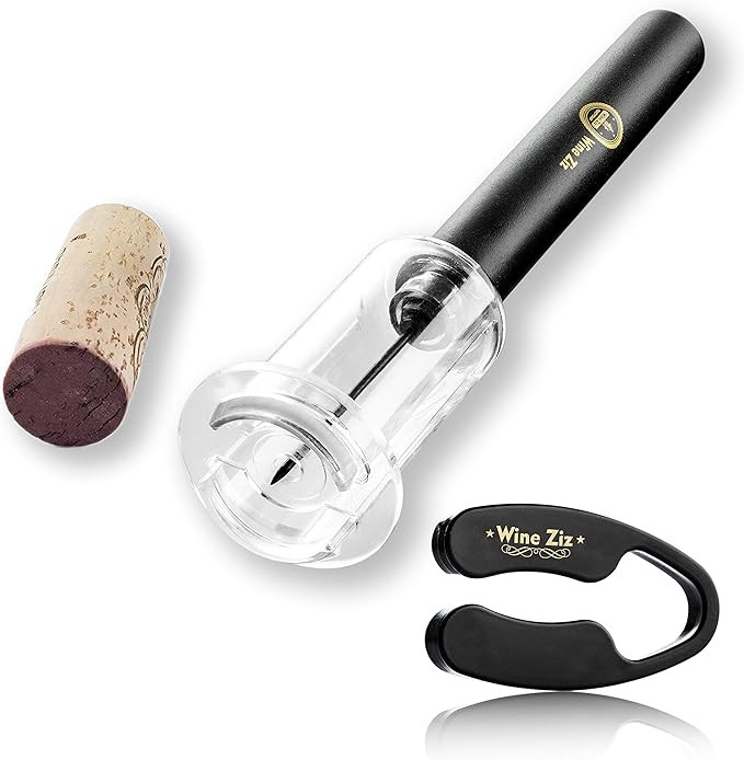 Wine Ziz Amazingly Simple Wine Opener with Foil Cutter Gift Set for Wine Lovers | Upgraded Wine P... | Amazon (US)