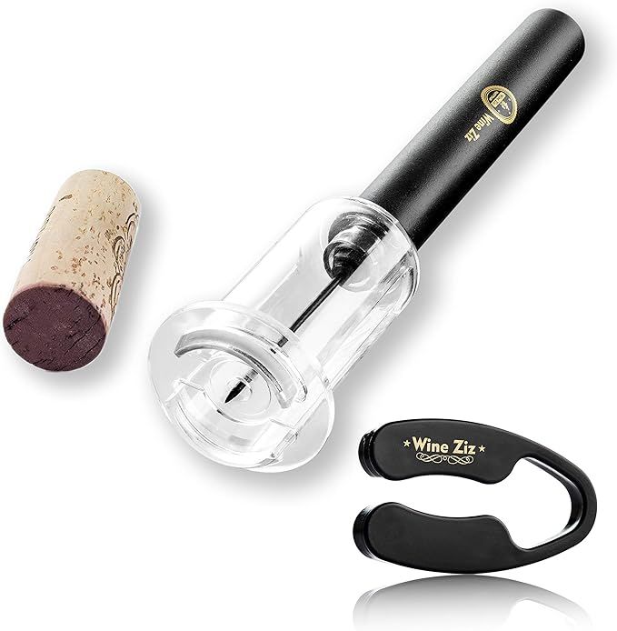 Wine Ziz Amazingly Simple Wine Opener with Foil Cutter Gift Set for Wine Lovers | Upgraded Wine P... | Amazon (US)
