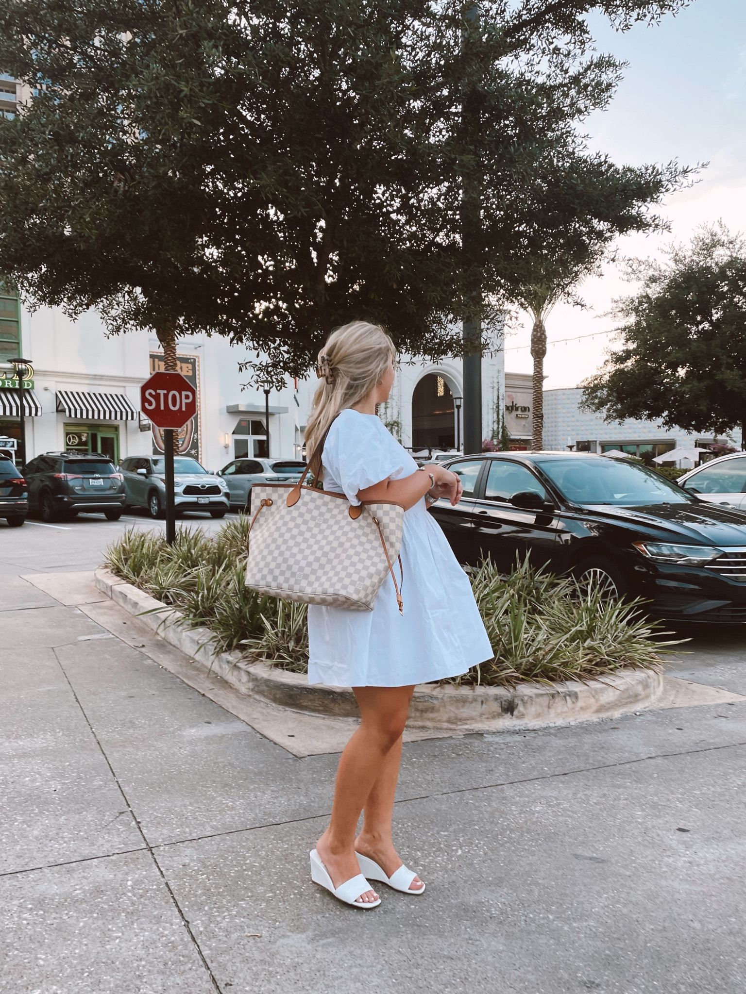 White puff sleeve baby doll dress back in stock for spring and summer.

Fits TTS but if you’re larger chested, I’d size up! Wearing a small. 

#LTKSeasonal #LTKwedding #LTKunder100