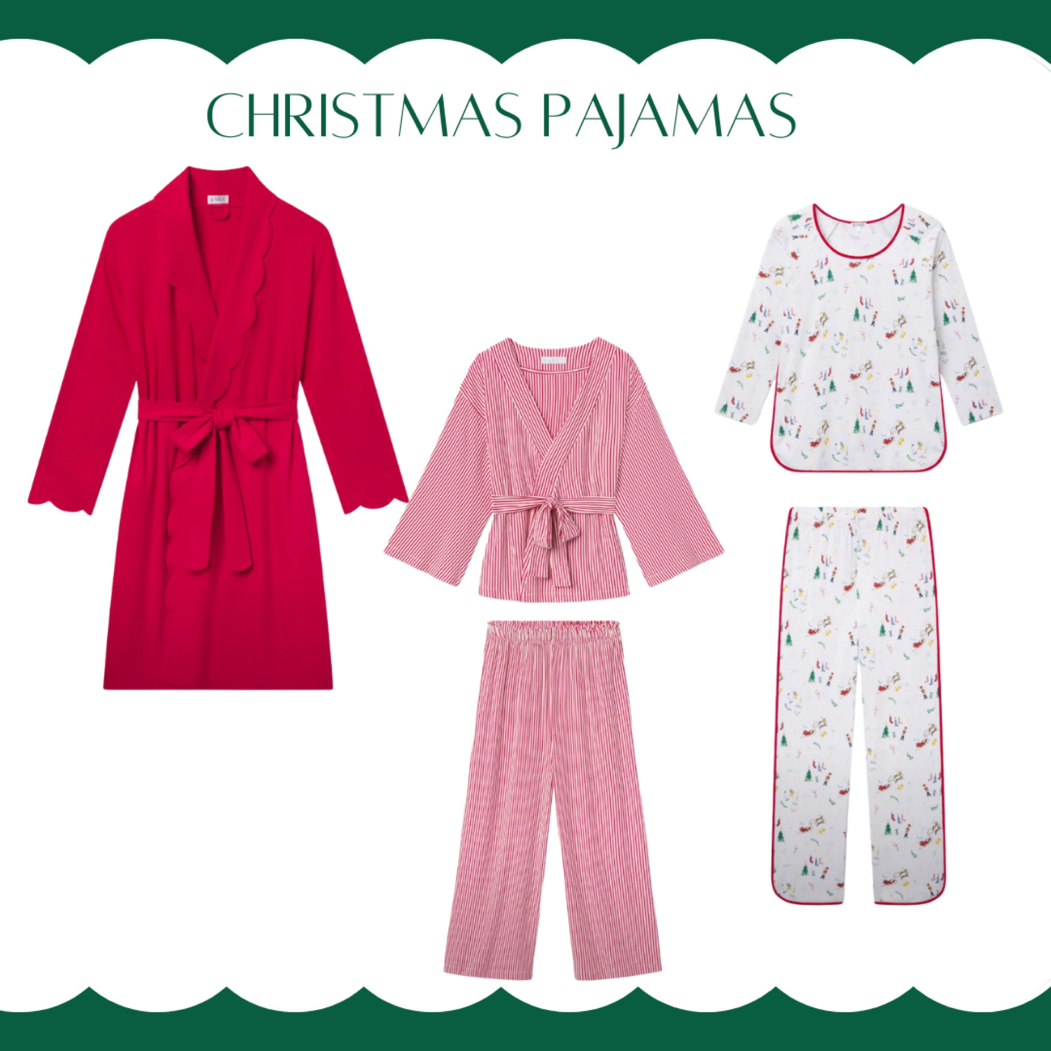My favorite brand of pjs launched their holiday collection. So hard to pick which ones I want!

#LTKSeasonal
