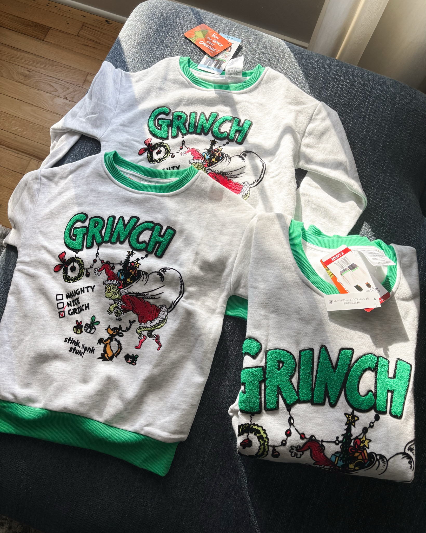 -Christmas Sweatshirts 
-The Grinch Sweaters
-Christmas Matching Sweaters


#LTKFindsUnder50 #LTKFamily #LTKSeasonal