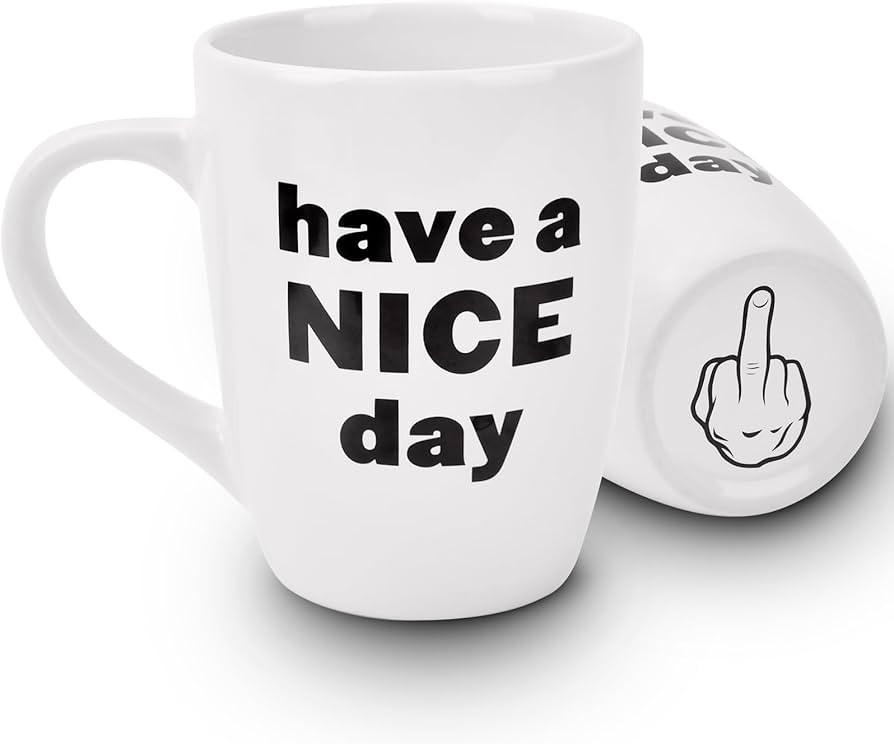 White Elephant Gifts for Adults, 16 OZ Coffee Mug Funny Gifts for Women Men Wife Sister Mom Dad F... | Amazon (US)