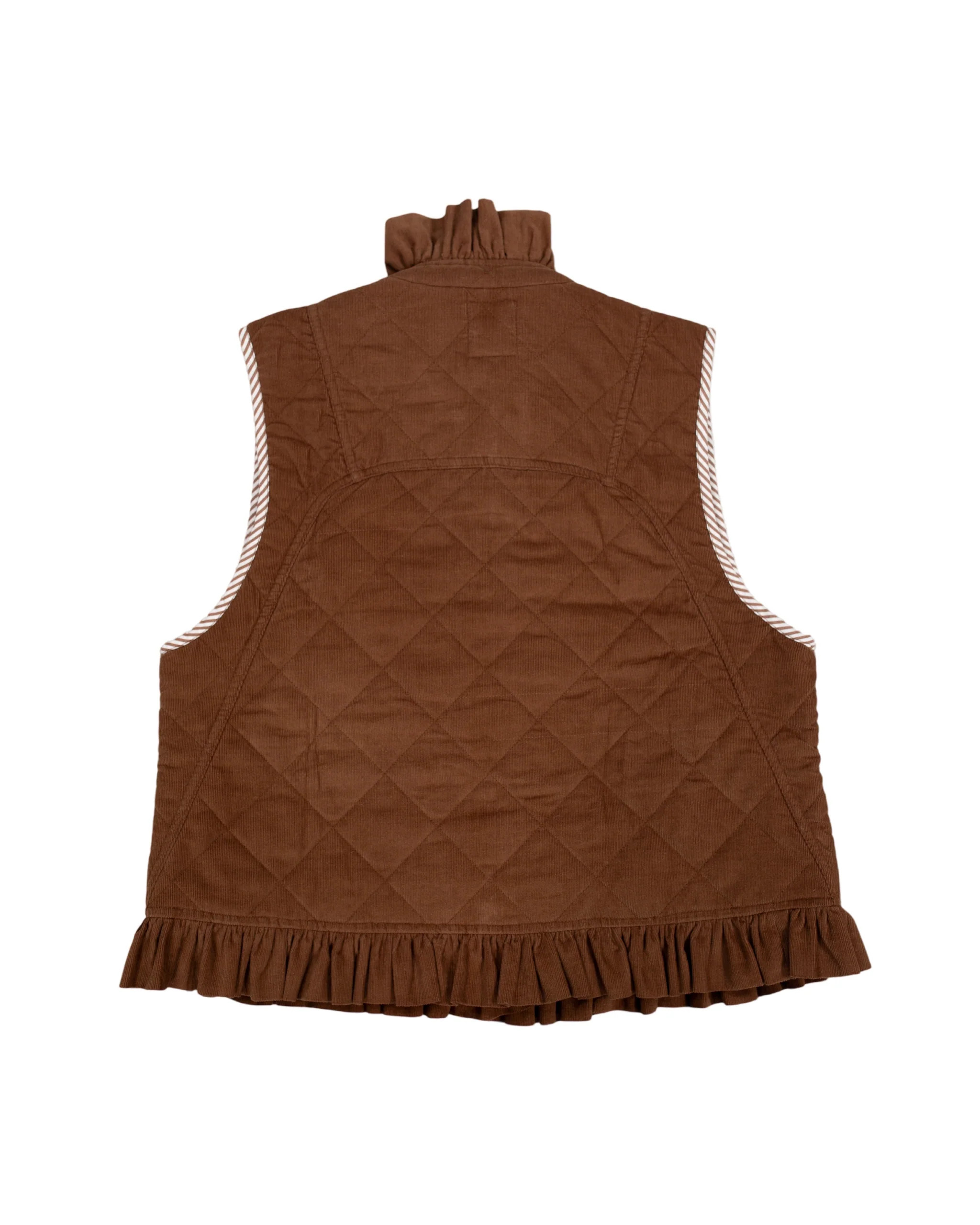 Vivienne Vest in chocolate | Elizabeth Wilson Designs