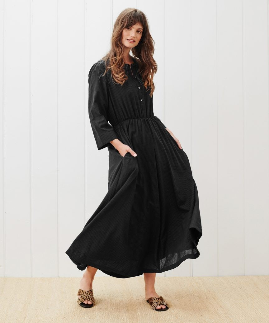 Seersucker Shirt Dress | Jenni Kayne