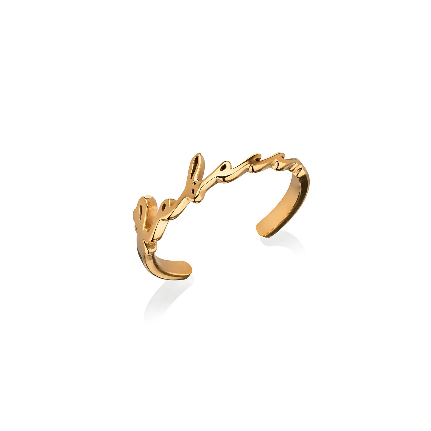 Signature Name Ring (Gold) | Abbott Lyon