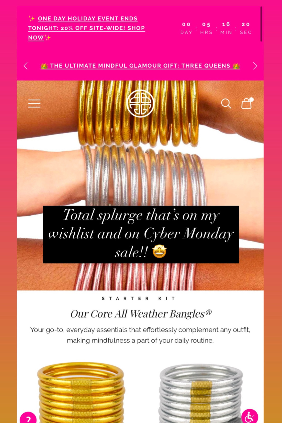 Total splurge that’s been on my wish list is on Cyber Monday sale!! I do have an anniversary coming up! Hint hint to the hubby! 😍

#LTKSaleAlert #LTKCyberWeek #LTKGiftGuide