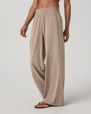 Vuori Villa Wideleg Pants - Long | Sorrel Brown | Small | Vuori Clothing (US & Canada)