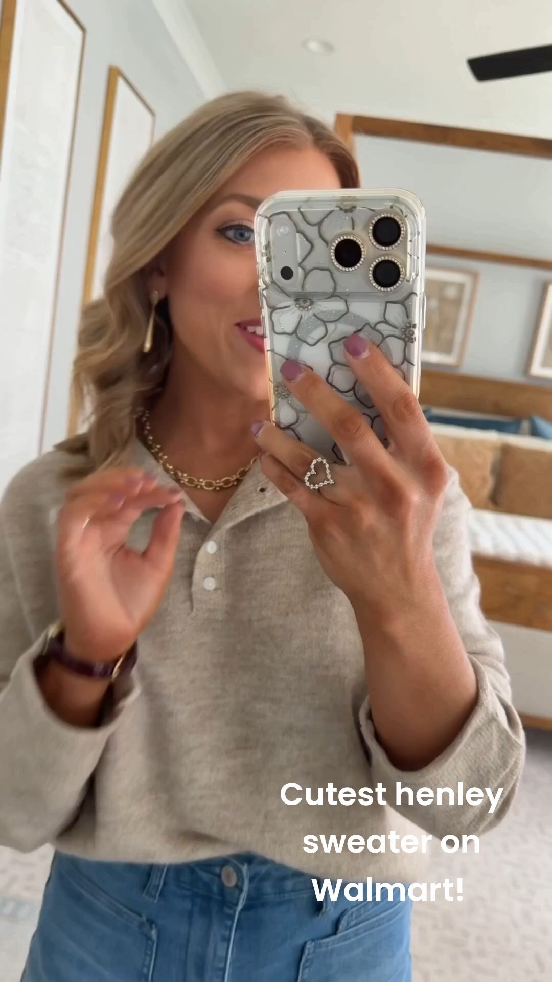 Such an effortlessly cute Walmart fall outfit! 🤎 This relaxed knit polo sweater is the perfect lightweight layer for the season, and I LOVE it with these wide-leg patch-pocket jeans. Add the neutral clogs and you have the easiest elevated everyday outfit!

#WalmartFashion #WalmartFinds #FallFashion #FallOutfitIdeas #WalmartStyle #WideLegJeans #CasualFallStyle #AffordableFashion #WalmartOutfits #WomensFashion

#LTKootd #LTKPetite