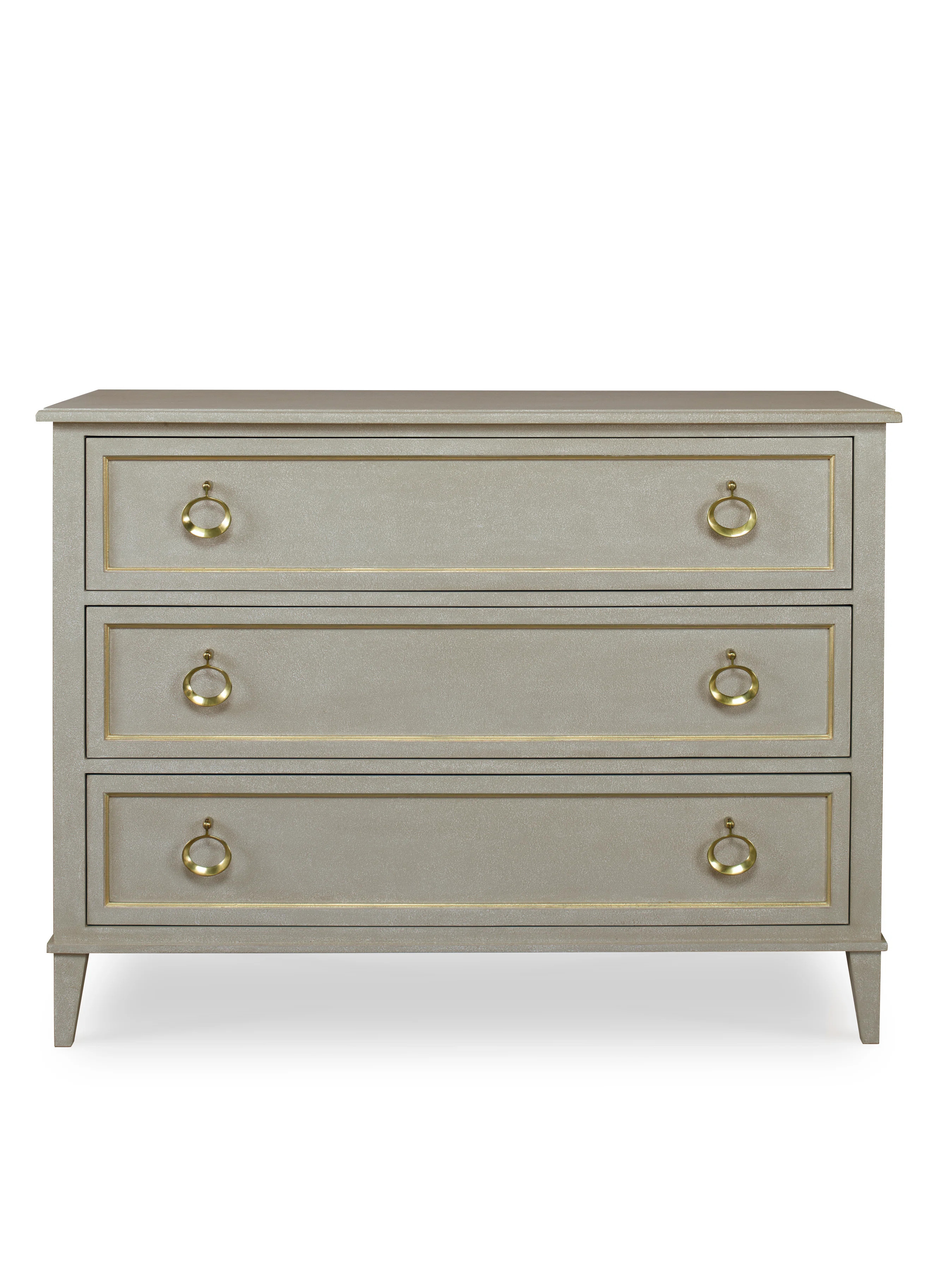 Addie 3 - Drawer Solid Wood Dresser | Perigold