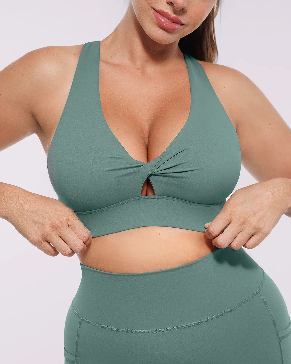 NeoSweat® AirSlim® Cutout Medium Impact Sports Bra | Shapellx Affiliate Program