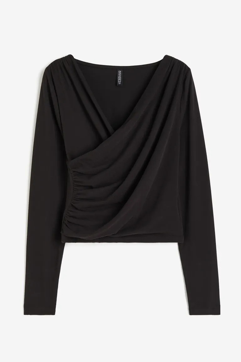 Jersey Wrap Top | H&M (US + CA)