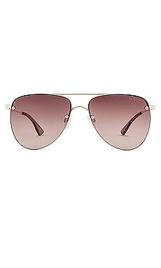 Le Specs The Prince Sunglasses in Gold from Revolve.com | Revolve Clothing (Global)