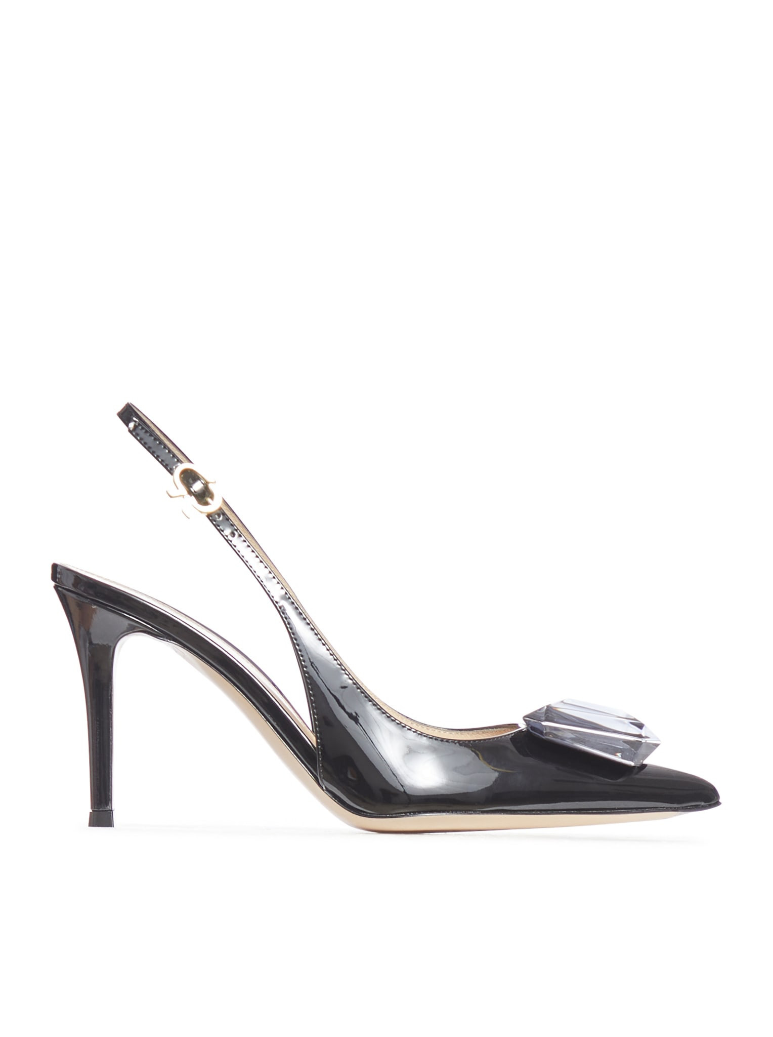 Gianvito Rossi Jaipur Sling Vernice | Italist.com US