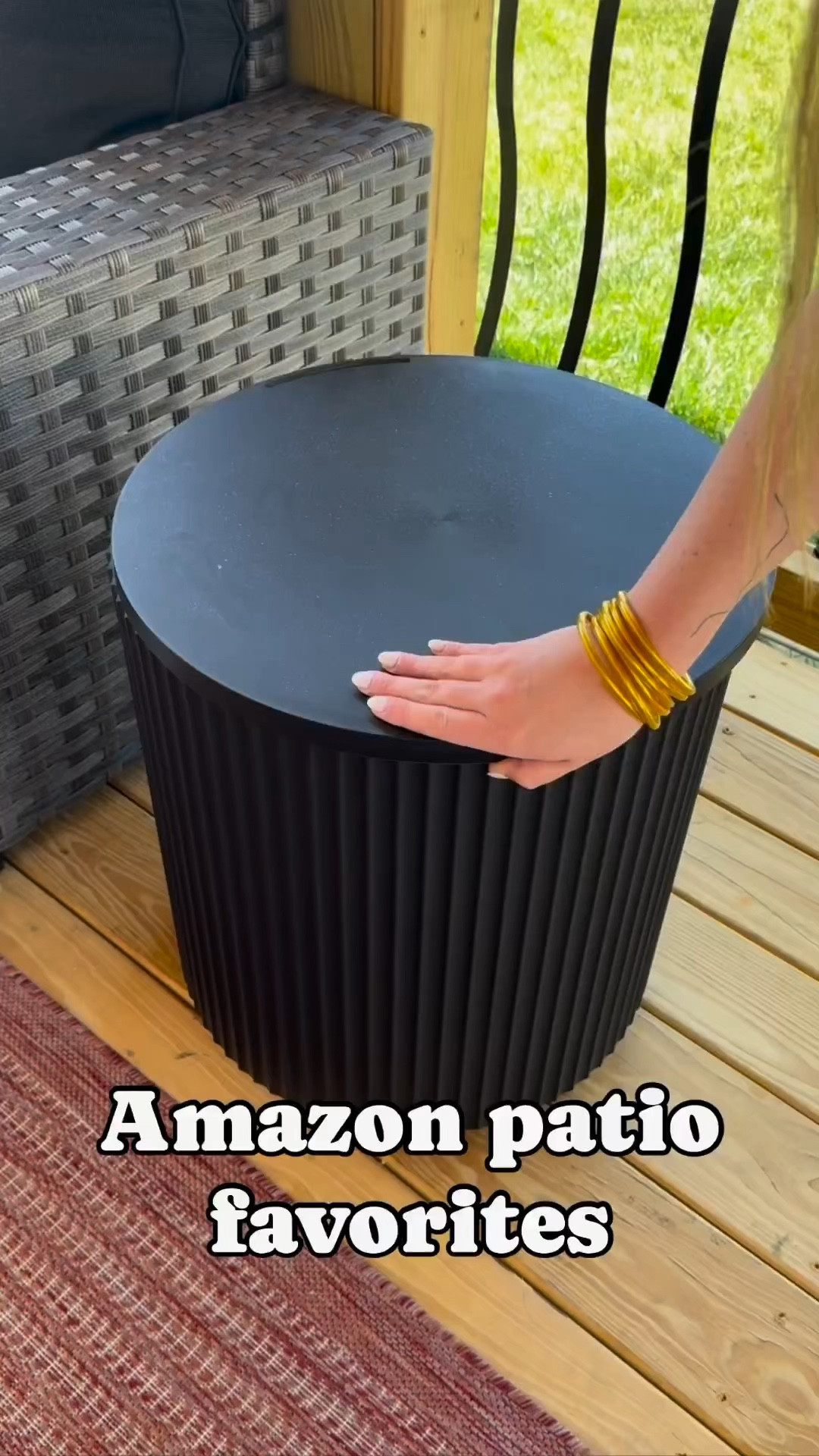 A cooler that doubles as a side table? Yes please! My favorite patio purchase so far! This would be perfect to have by the pool as well! 

#LTKSeasonal #LTKParties #LTKHome