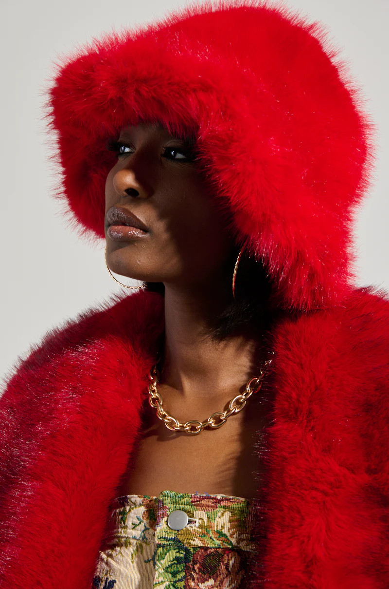 LOOK AT ME NOW FAUX FUR HAT | AKIRA