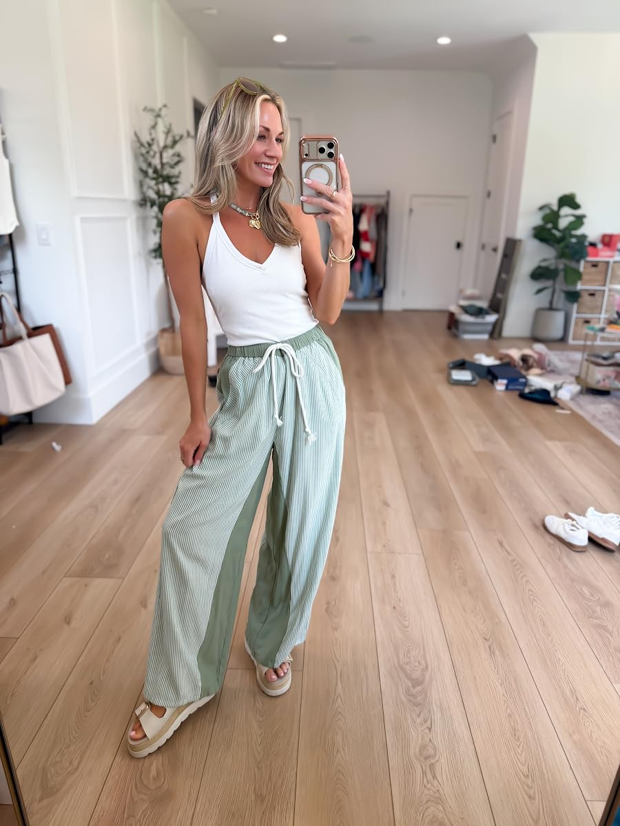 My easy mom uniform! Wearing a small in pants and small in tank! Tank has a built in shelf bra with removable cups! 

 #LTKootd #LTKSeasonal #LTKTravel