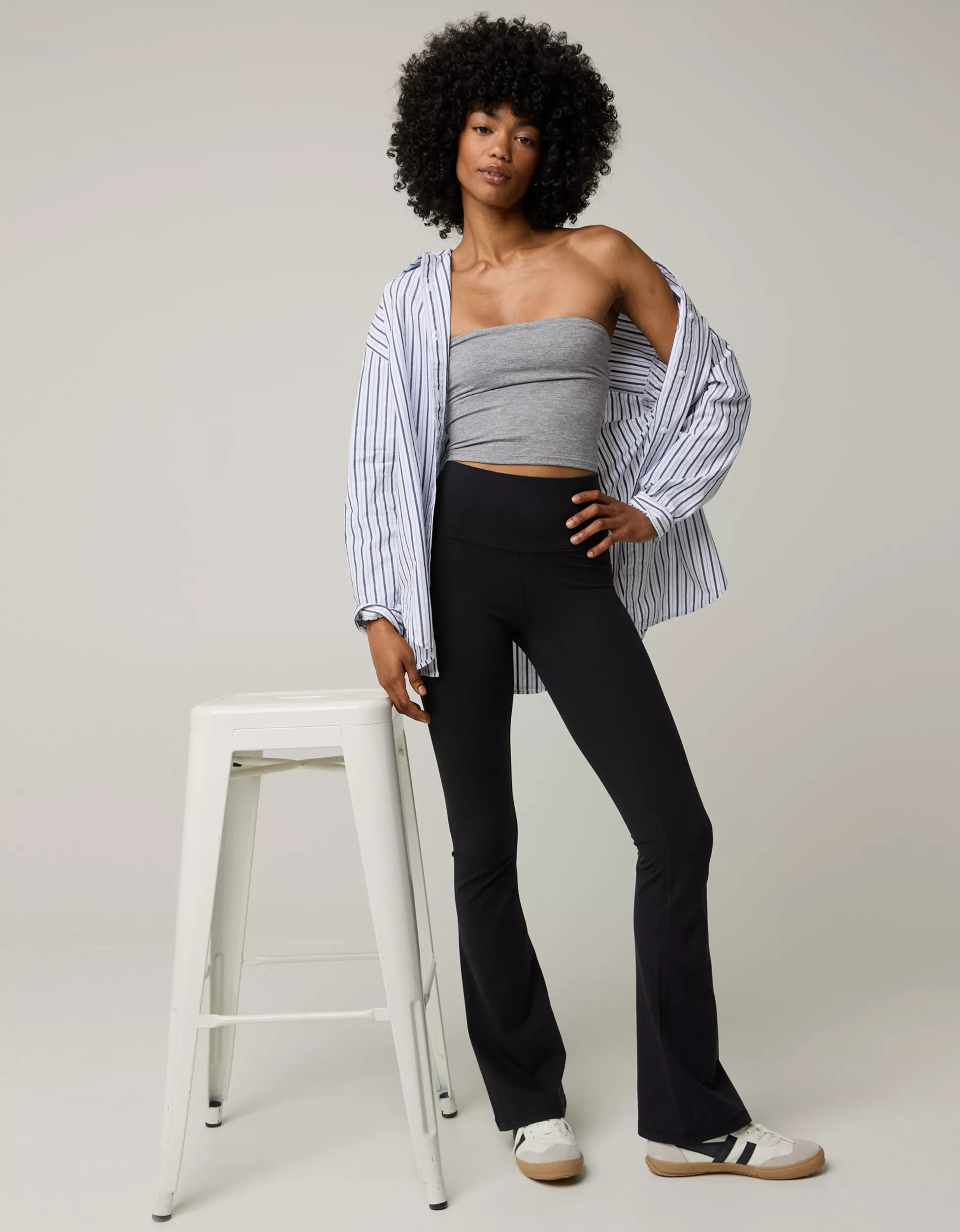 OFFLINE By Aerie The Hugger High Waisted Bootcut Legging | Aerie