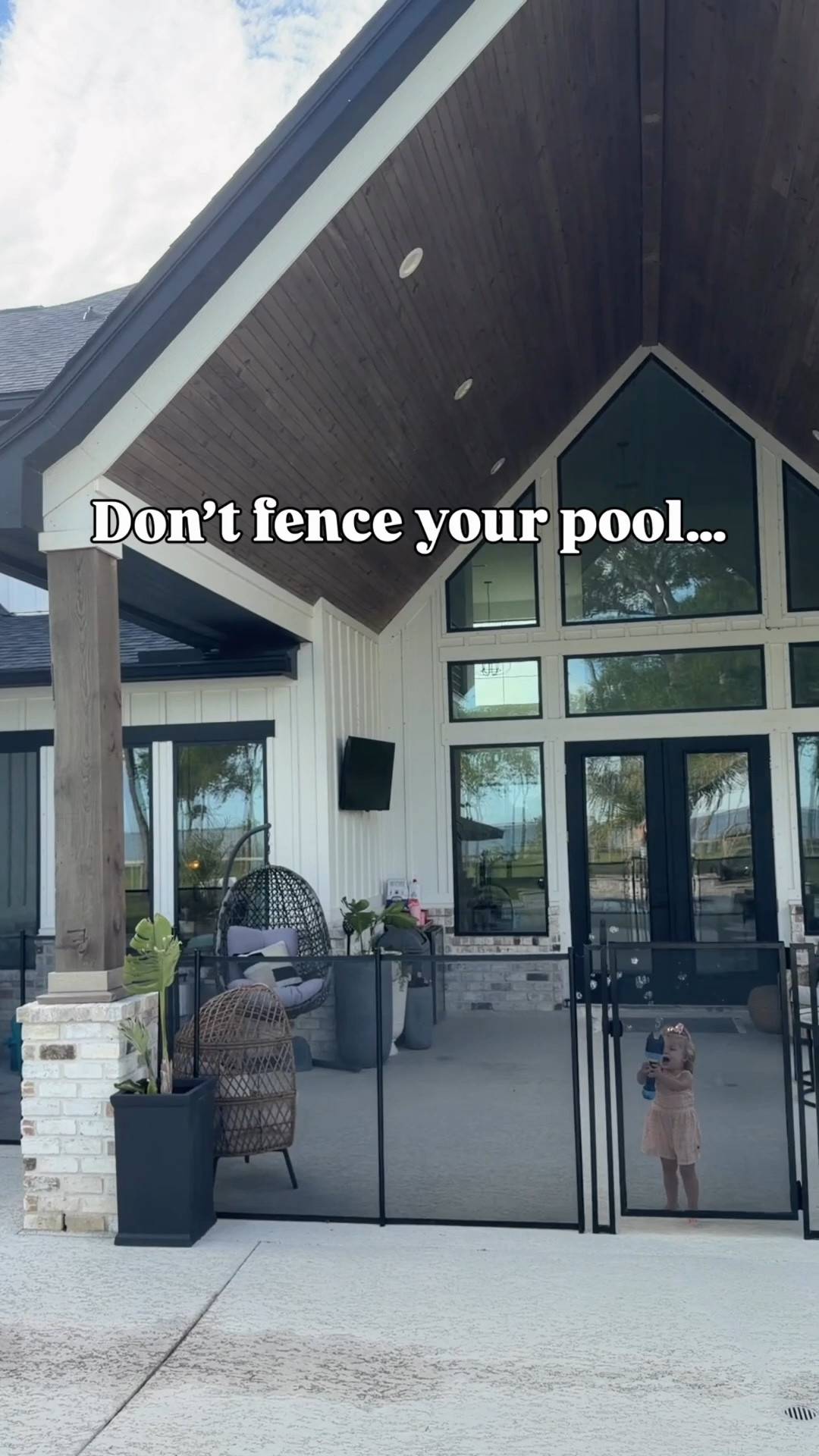 Pool fence from Amazon!!! This can be DIY’d or you can hire a company to install. 

#LTKBaby #LTKmomlife #LTKSwim