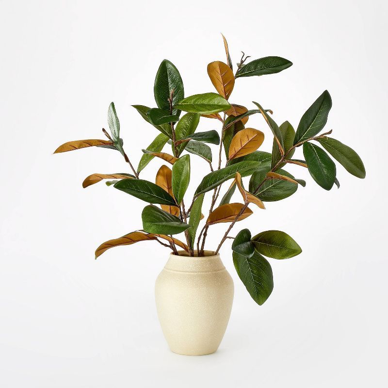 Large Magnolia Leaf Potted - Threshold&#8482; designed with Studio McGee | Target