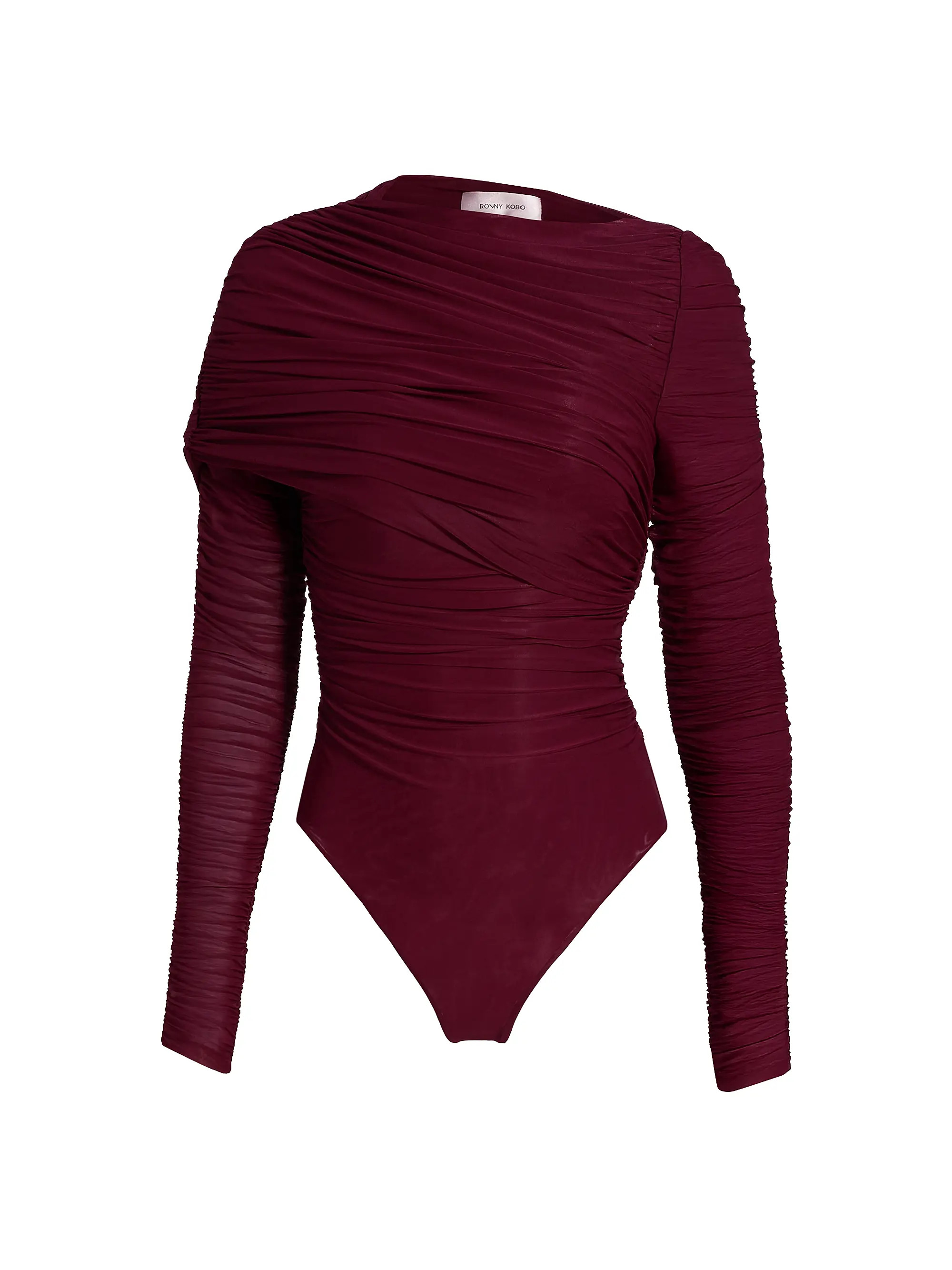 Zarina Draped Bodysuit | Saks Fifth Avenue