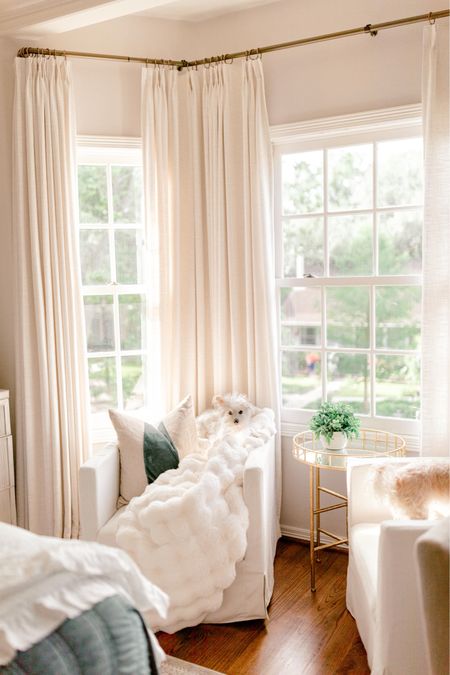 Bay window Amazon drapes and Walmart swivel chairs!

#LTKstyletip #LTKSeasonal #LTKhome