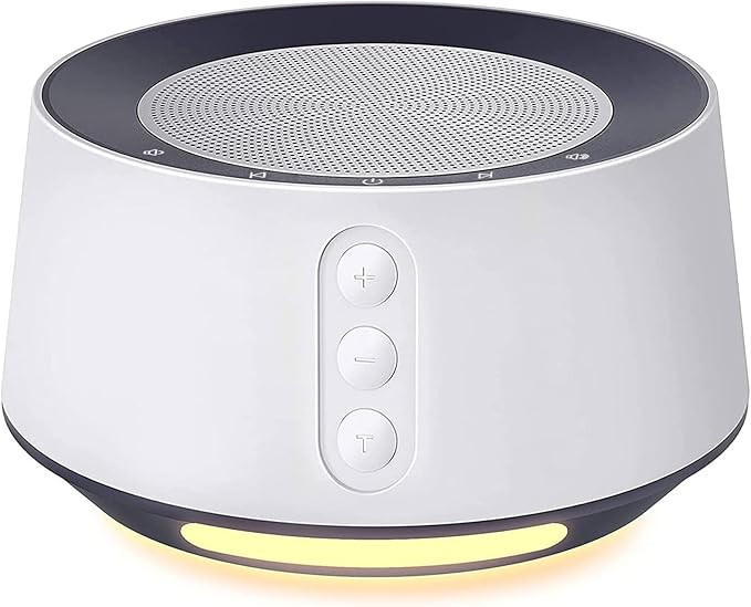 White Noise Machine with Adjustable Baby Night Light for Sleeping, 14 High Fidelity Sleep Machine... | Amazon (US)