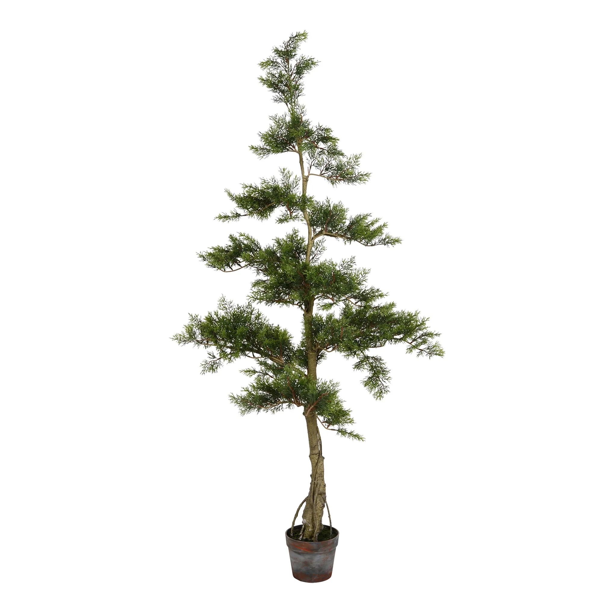 Vickerman 5' Artificial Potted Cedar Tree. | Walmart (US)