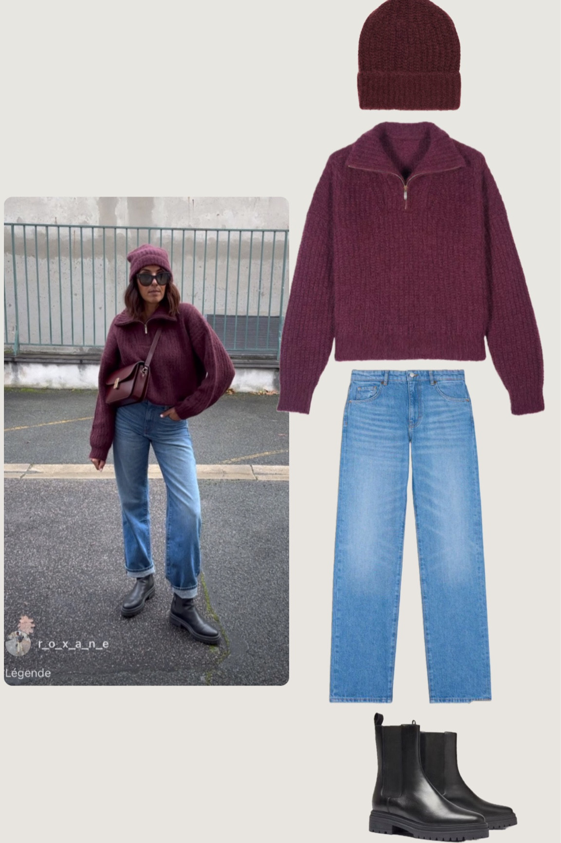 la tendance actuelle avec mon total look bordeaux Ba&sh 
#BashParis #TendanceBordeaux" 

#LTKstyletip #LTKeurope #LTKGiftGuide