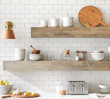 Benchwright Floating Shelves (48"-66") | Pottery Barn (US)