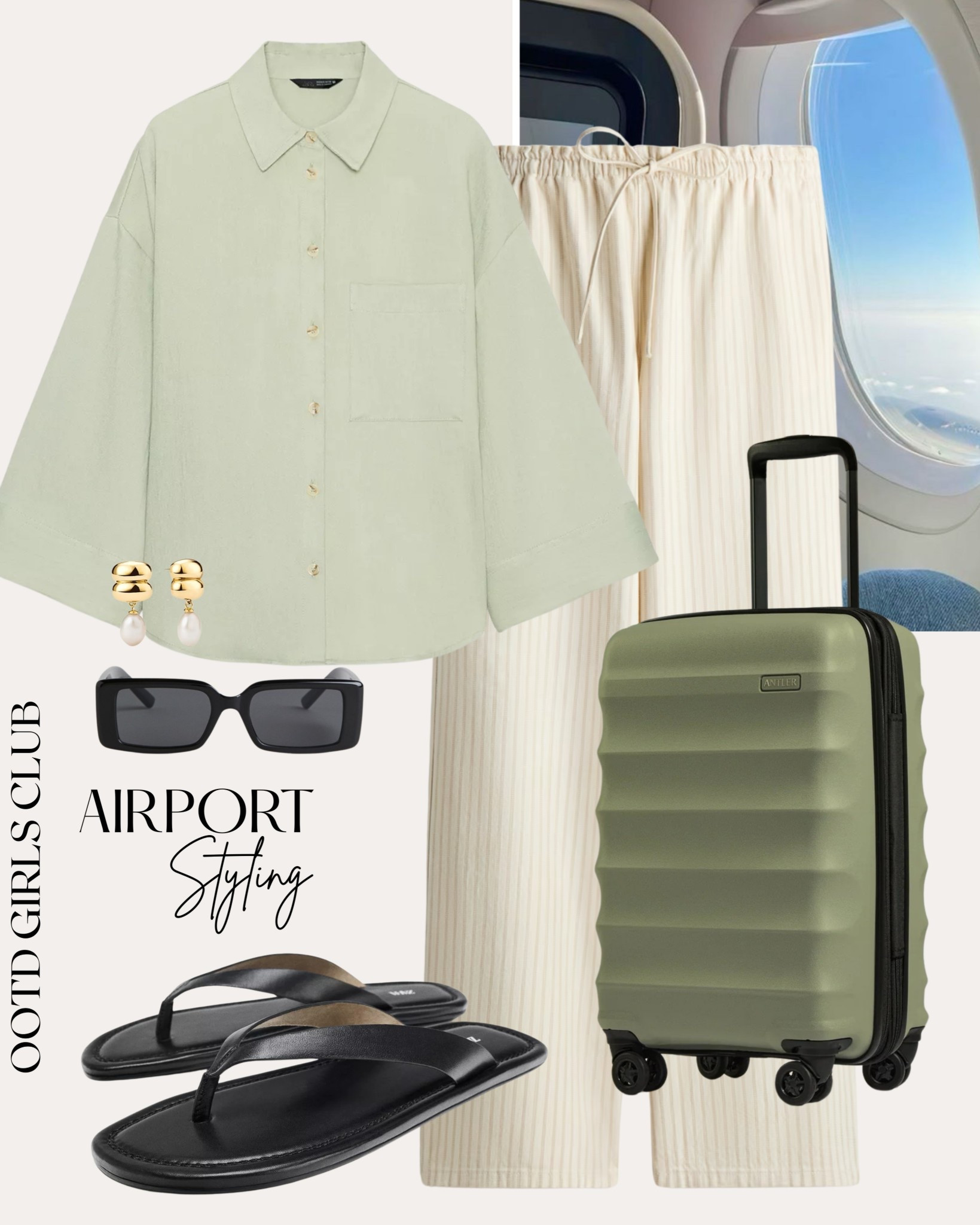 Airport styling - travel day outfit idea - luggage 

#LTKeurope #LTKtravel #LTKspring