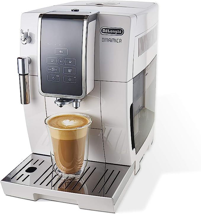 De'Longhi Dinamica Automatic Coffee & Espresso Machine, TrueBrew (Iced-Coffee), Burr Grinder + De... | Amazon (US)