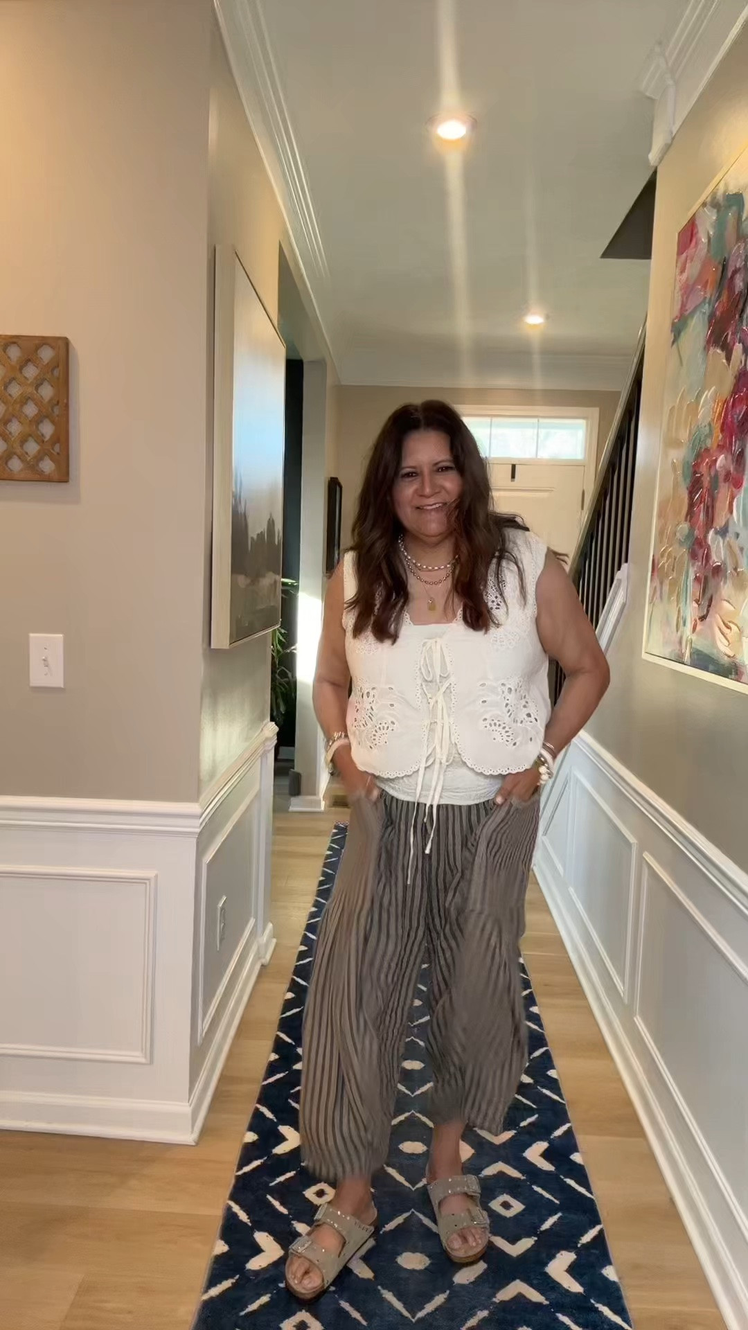 Wearing a size small in these pants. Super versatile! Perfect for summer!!

#LTKootd #LTKOver40 #LTKMidsize
